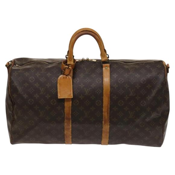 LOUIS VUITTON Monogram Keepall Bandouliere 55 Boston Bag M41414 - Picture 13 of 16